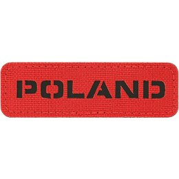 M-Tac Naszywka Poland Laser Cut Red/Black