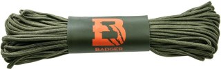 Badger Outdoor 550 Linka Paracord Olive 30m