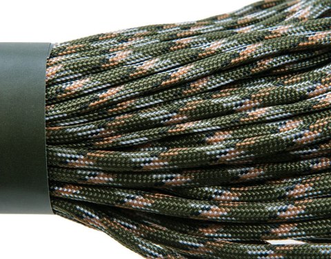 Badger Outdoor 550 Linka spadochronowa Paracord Woodland 30m