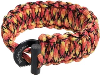 Bushmen Bransoletka Paracord z krzesiwem BU-1BRCA-6-Fire