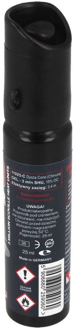 Graphite Gel 3mln SHU 25ml Cone Gaz pieprzowy w żelu 11025-C