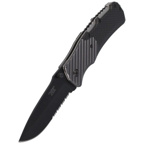 Herbertz Solingen Carbon Folder 85mm 204212 Nóż składany ratowniczy