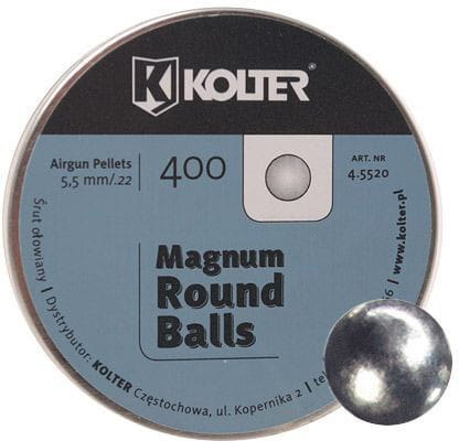 Kolter Kulki ołowiane Magnum Round Balls 5,50mm 400szt