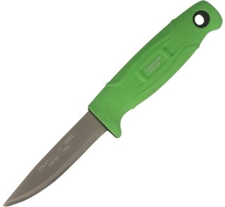 Lindbloms Knivar Craftman Green Stainless 95mm Nóż survivalowy