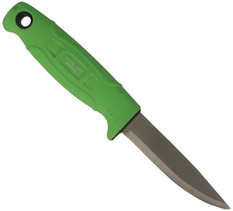 Lindbloms Knivar Craftman Green Stainless 95mm Nóż survivalowy