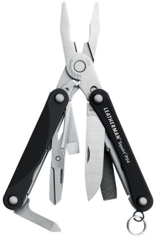 Leatherman Squirt PS4 Black Multitool 831233