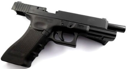 Taiwan-SA - Glock 34 Gen4 - zamek CNC - Black Replika pistoletu ASG