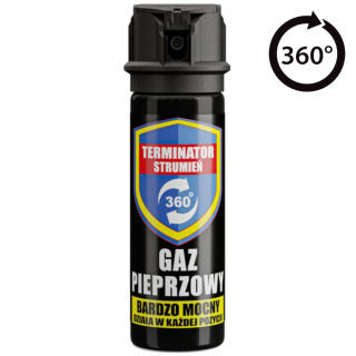 Antybandyta Gaz pieprzowy Terminator 360 2mln SHU 50ml