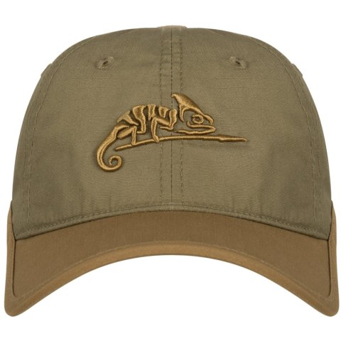 Helikon Czapka Logo Cap Black/Olive Green CZ-LGC-PR-0102B