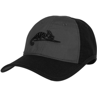 Helikon Czapka Logo Cap Black/Shadow Grey CZ-LGC-PR-0135B