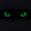 M-Tac Naszywka Cat Eyes Laser Cut Kocie oczy Black/GID