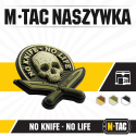 M-Tac Naszywka No Knife - No Life 3D PVC Olive