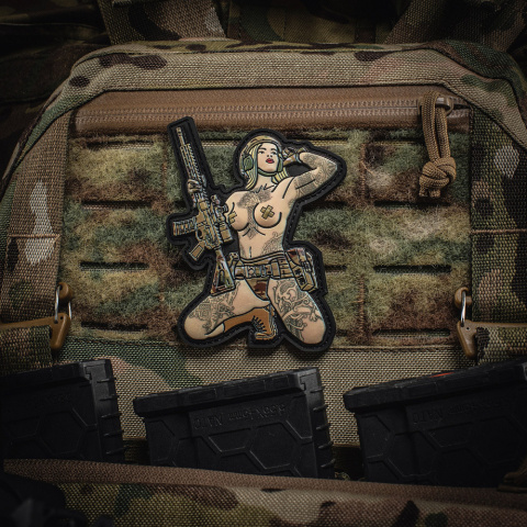 M-Tac Naszywka Tactical Girl No1 Skandinavik Multicam PVC