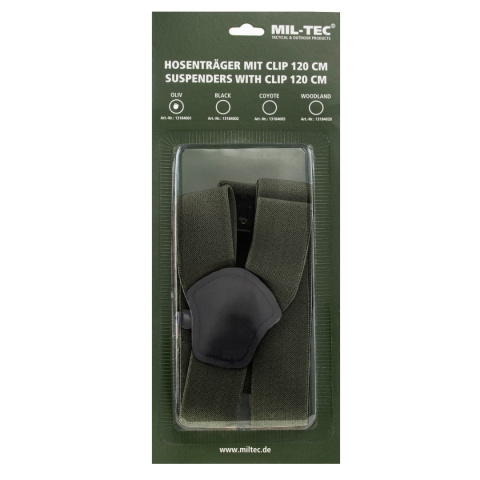 Mil-Tec Szelki do spodni Olive 13184001