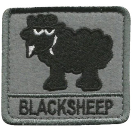 Haasta Naszywka Black Sheep 5,5x6cm