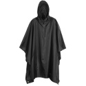 Badger Outdoor Ponczo Rain Poncho Ripstop Black