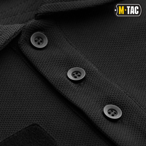 M-Tac Koszulka taktyczna Polo 65/35 Black