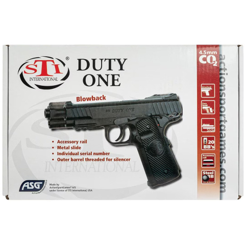 ASG STI Duty One GBB 4,5mm Pistolet Wiatrówka CO2 16732