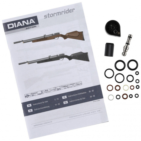 Diana Wiatrówka PCP Stormrider Drewno 4,5mm