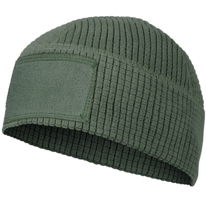 Helikon Czapka Range Beanie Grid Fleece Olive Green CZ-RBN-FG-02