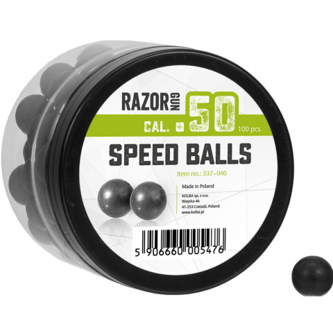 RazorGun Kule gumowe Speed Balls .50 100 szt