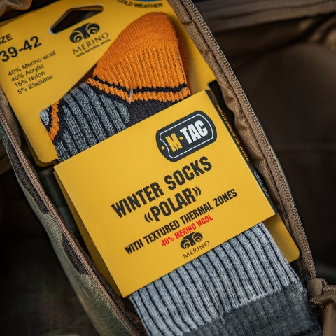 M-Tac Skarpety Polar Merino 40% Black