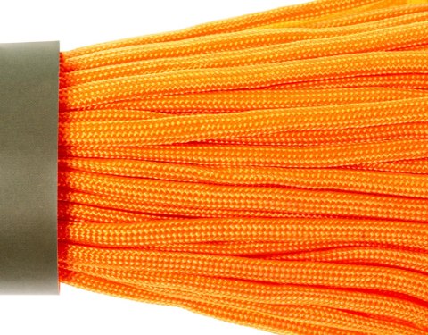 Badger Outdoor 550 Linka spadochronowa Paracord Neon Orange