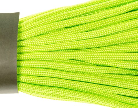 Badger Outdoor 550 Linka spadochronowa Paracord Neon Yellow