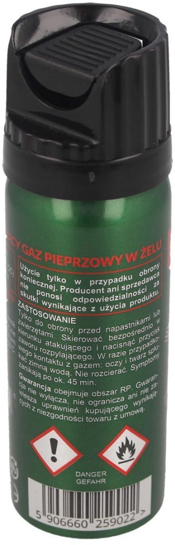 Defense Nato Gel 2mln SHU 50ml Cone Gaz pieprzowy w żelu 41050-C