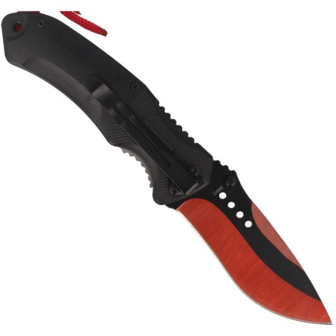 Herbertz Solingen Drop Point RED HIT 585012 Nóż składany