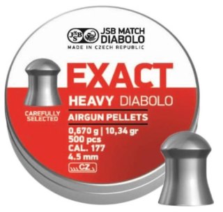 JSB Diabolo Śrut Exact Heavy 4.52mm 0,67g 500szt