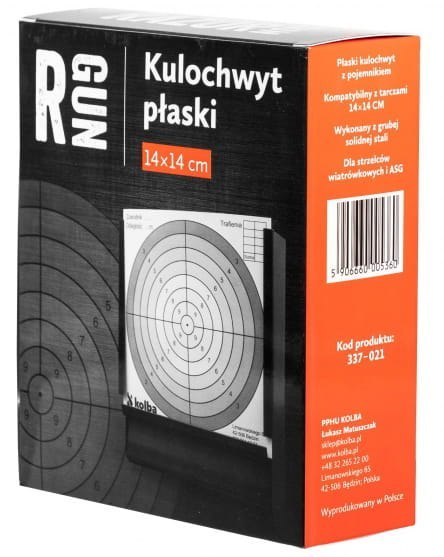 RazorGun Kulochwyt płaski 14x14cm