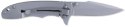 Smith&Wesson Drop Point Silver Black Nóż składany 17059