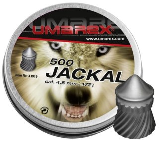 Umarex Śrut Jackal Pointed Ribbed 4.5mm 0,53g 500szt 4.1919