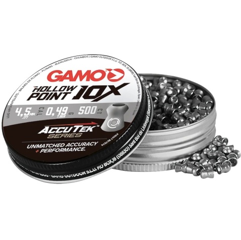 Gamo Śrut 10X Hollow Point Accutek X Tin 4,5mm 500szt