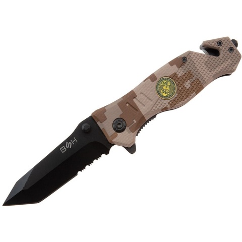 BSH Adventure Nóż ratowniczy, sprężynowy N-386C