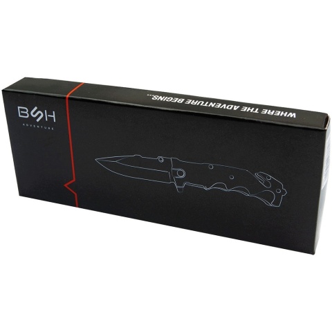 BSH Adventure Nóż ratowniczy, sprężynowy N-386C