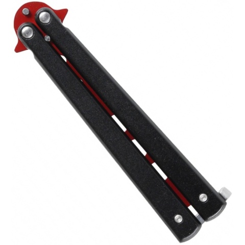 Joker JKR830 Nóż motylkowy treningowy czarno-czerwony