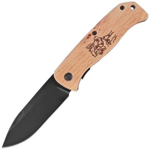 Martinez Albainox Country Wild Boar Wood 25147GR630 Nóż składany