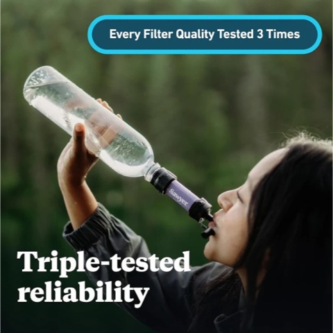 Sawyer Filtr do wody Mini SP120A Red