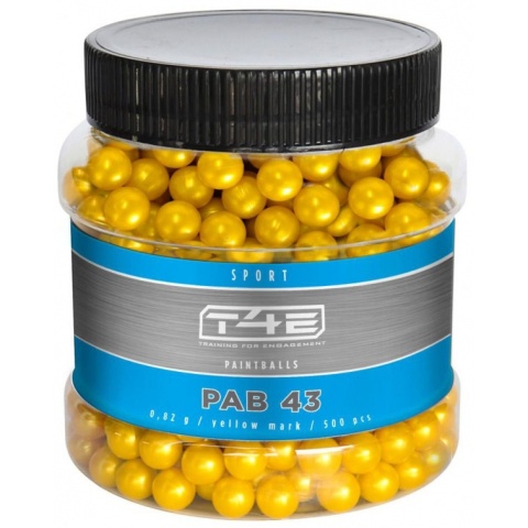 Umarex Kule z farbą Sport PAB .43 500szt Yellow