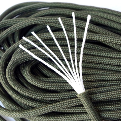 BSH Adventure Linka paracord Premium 30m Olive BR-006A