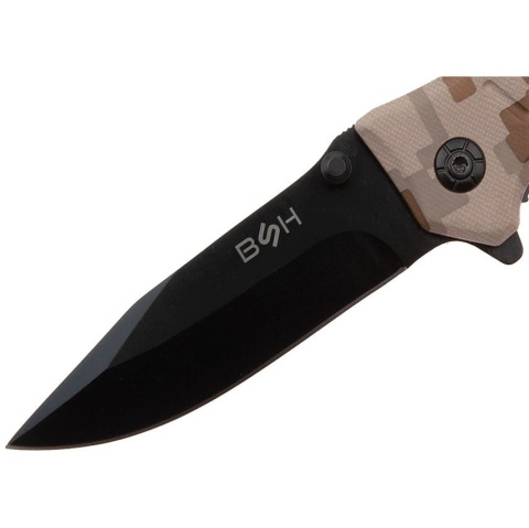 BSH Adventure Nóż ratowniczy, sprężynowy N-386D