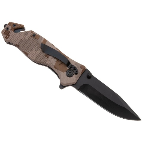 BSH Adventure Nóż ratowniczy, sprężynowy N-386D