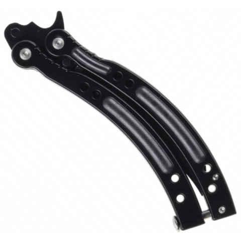 Joker JKR537 Nóż motylkowy Czarny