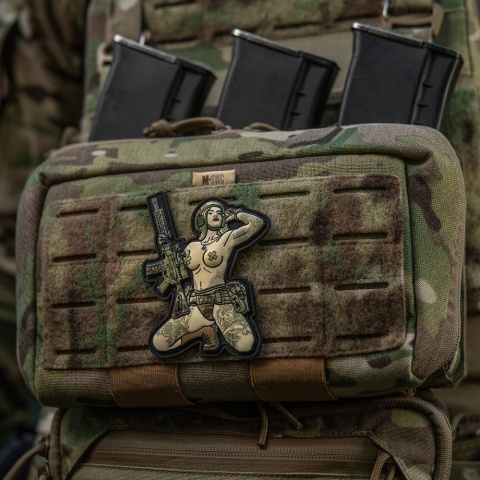 M-Tac Naszywka Tactical Girl No1 Skandinavik MC PVC