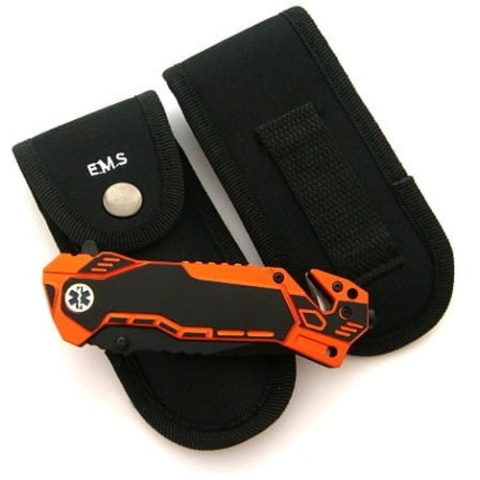 Martinez Albainox Nóż ratowniczy + nieśmiertelnik 19432 N-384