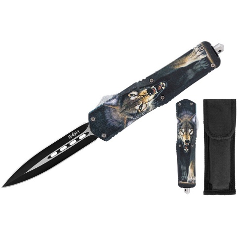 BSH Adventure Nóż sprężynowy OTF-17 Automat