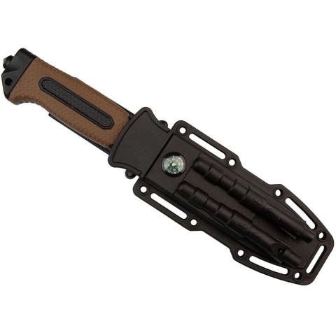 Hastaa Nóż taktyczny Krzesiwo + ostrzałka 10-HS-251