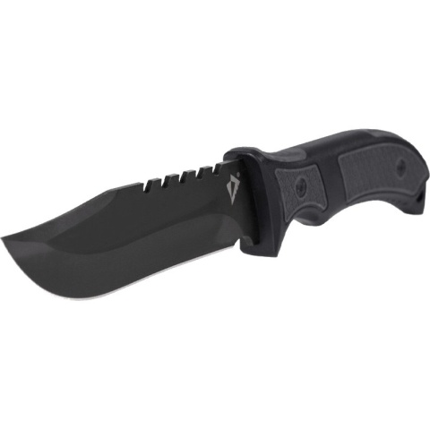 Dominator Nóż Spec Hunter z kaburą Czarno-szary